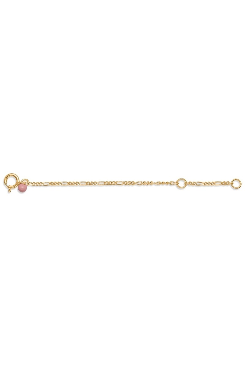 Enamel - Ankelkæde forlænger - Anklet Extender, Figaro - Gold
