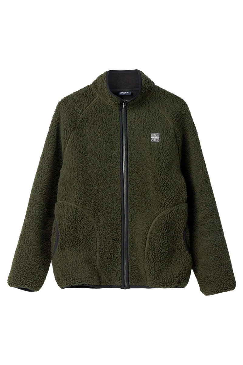 H2O - Jakke - Langli Pile Jacket - Army