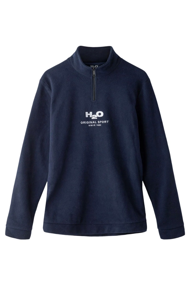 H2O - Sweat - Blåvand Fleece Half Zip - Navy
