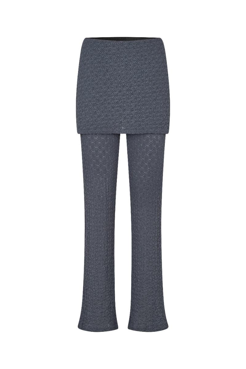 Modström - Bukser - Mynte Pants - Ombre Blue