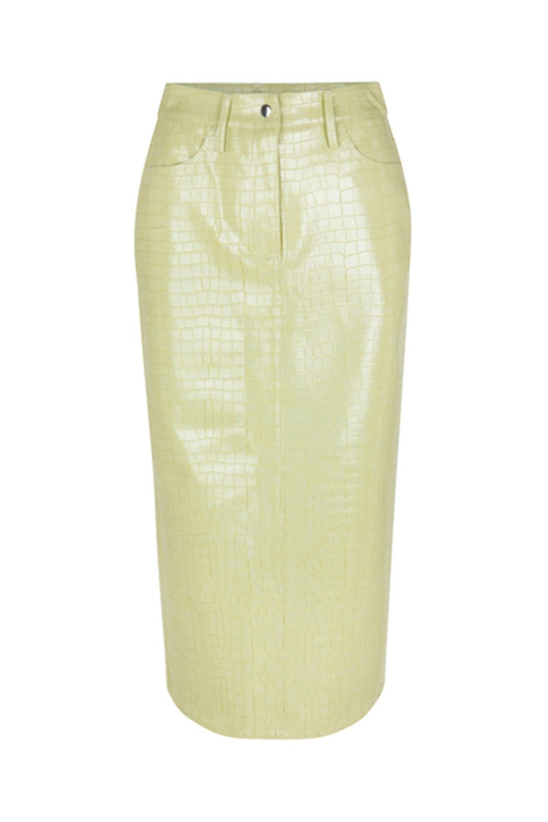 Modström - Nederdel - ColeMD Skirt - Yellow Pear (Levering i februar)