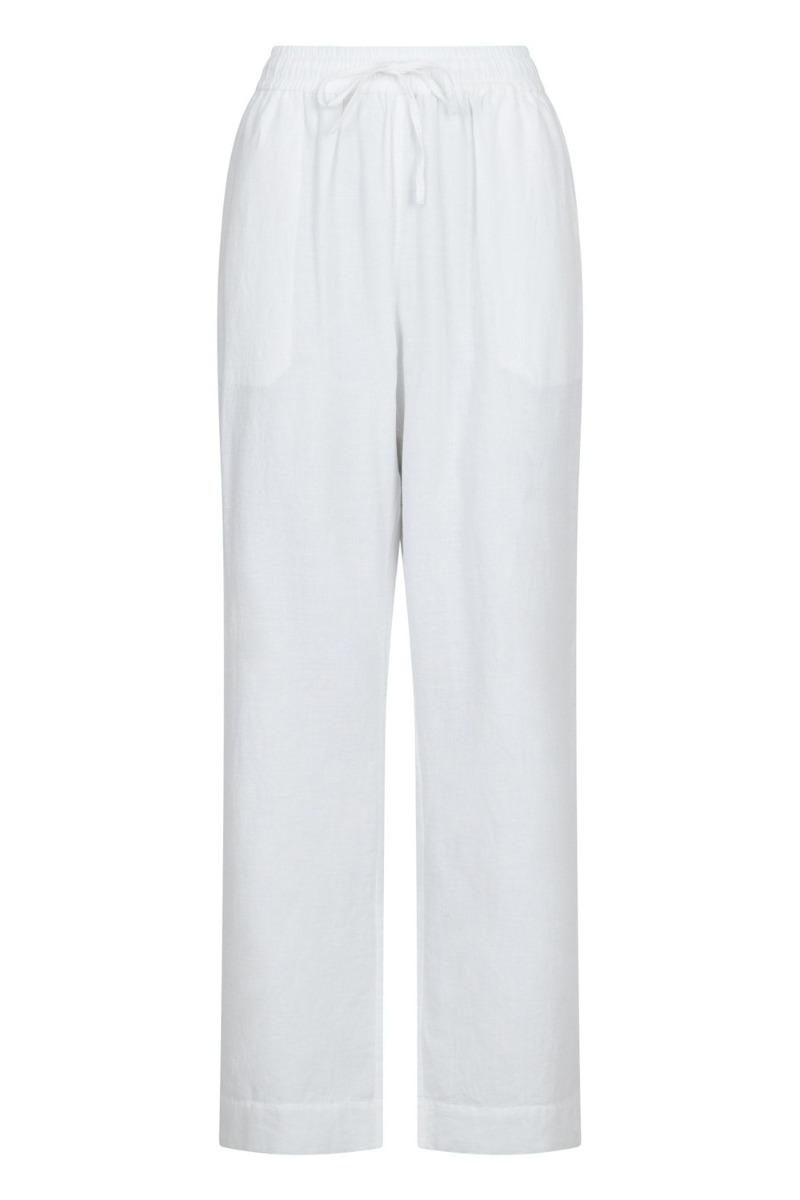 Neo Noir - Bukser - Sonar Linen Pants - White