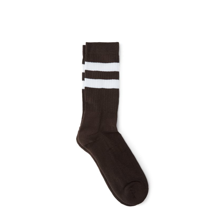 Quint Tennis Strømper Brun/hvid