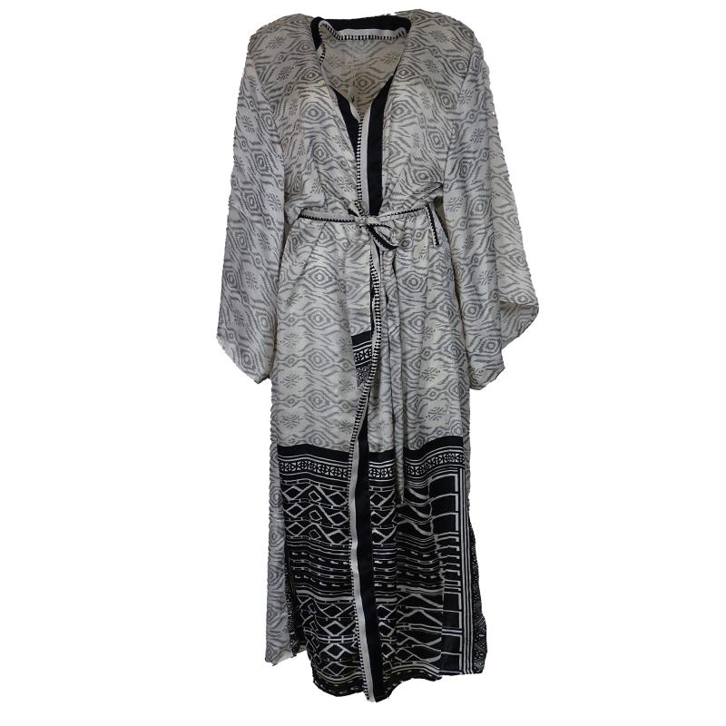 Boho Kimono Black n´ White