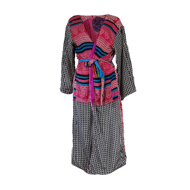 Boho Kimono Pink n´ Black