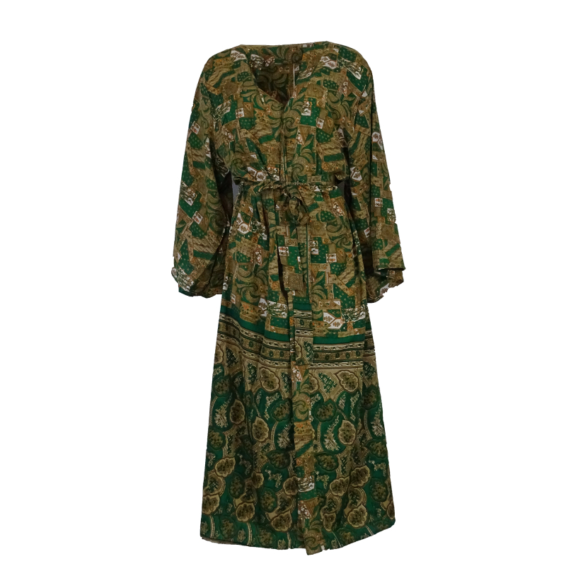 Boho Kimono india Green