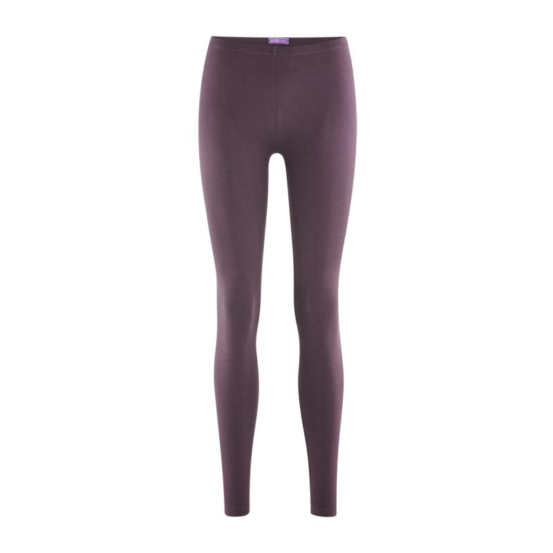 Økologiske Leggings Dark Prune