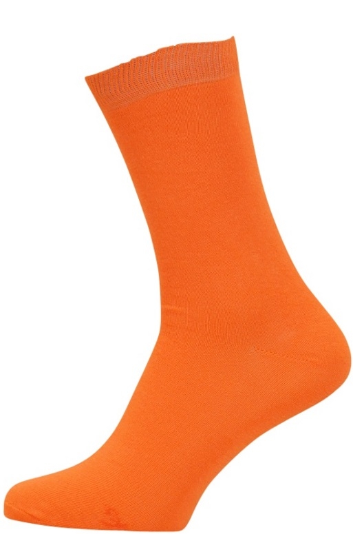 Orange strømper str. 43-46